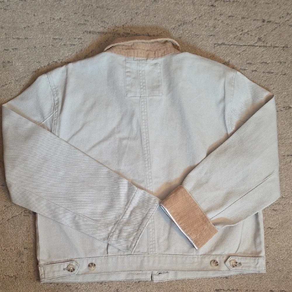 Scotch & Soda Amsderdam, Men's Blue Light Jean Jacket&cordury Details, M, NWT